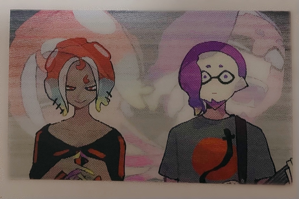 合食禁 レンチキュラーカード+ステッカー