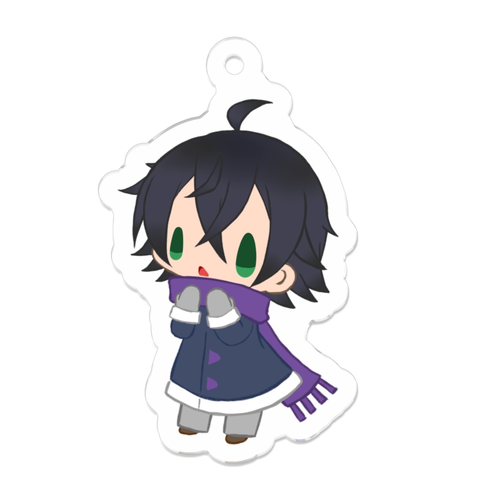 水心子正秀冬服アクリルキーホルダー