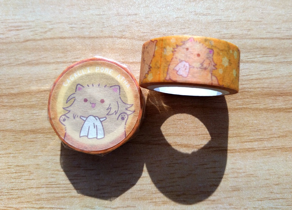 カガリ・ポメ・アスハ マスキングテープ(15mm)