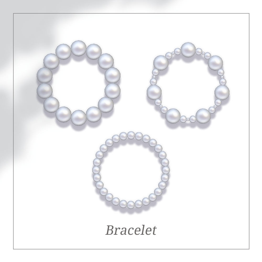 Pearl accessory set
