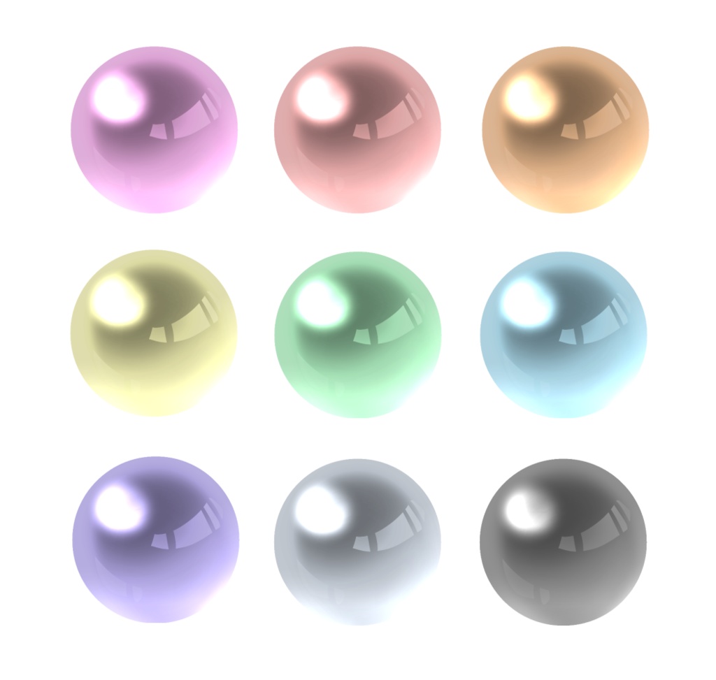 【無料・再配布OK】つやつやMatcap