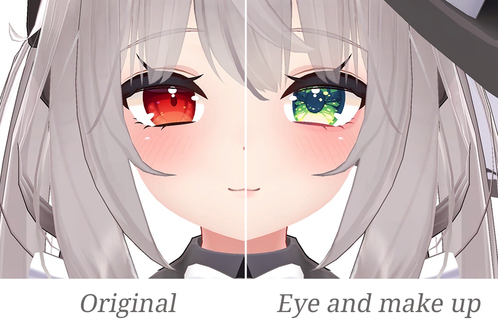 【舞夜用】Water crystal Eye & Make up Texture