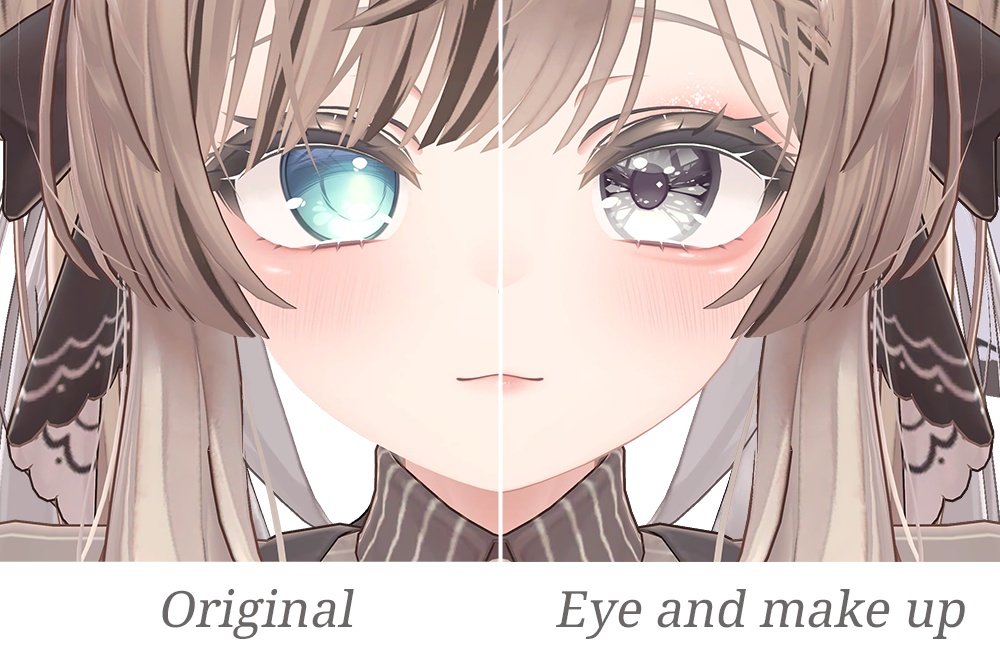 【マヌカ用】Water crystal Eye & Make up Texture