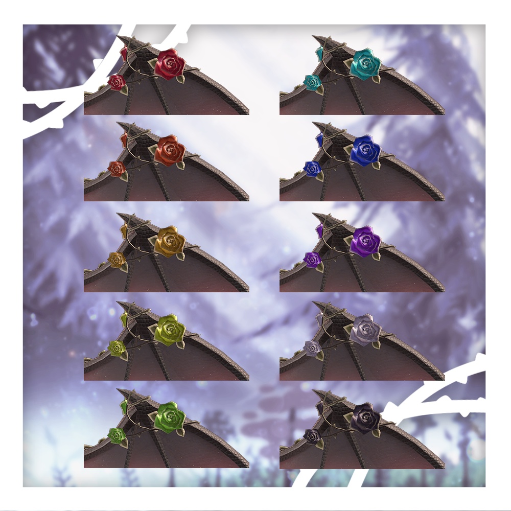 バラの小悪魔セット -Rose little devil-