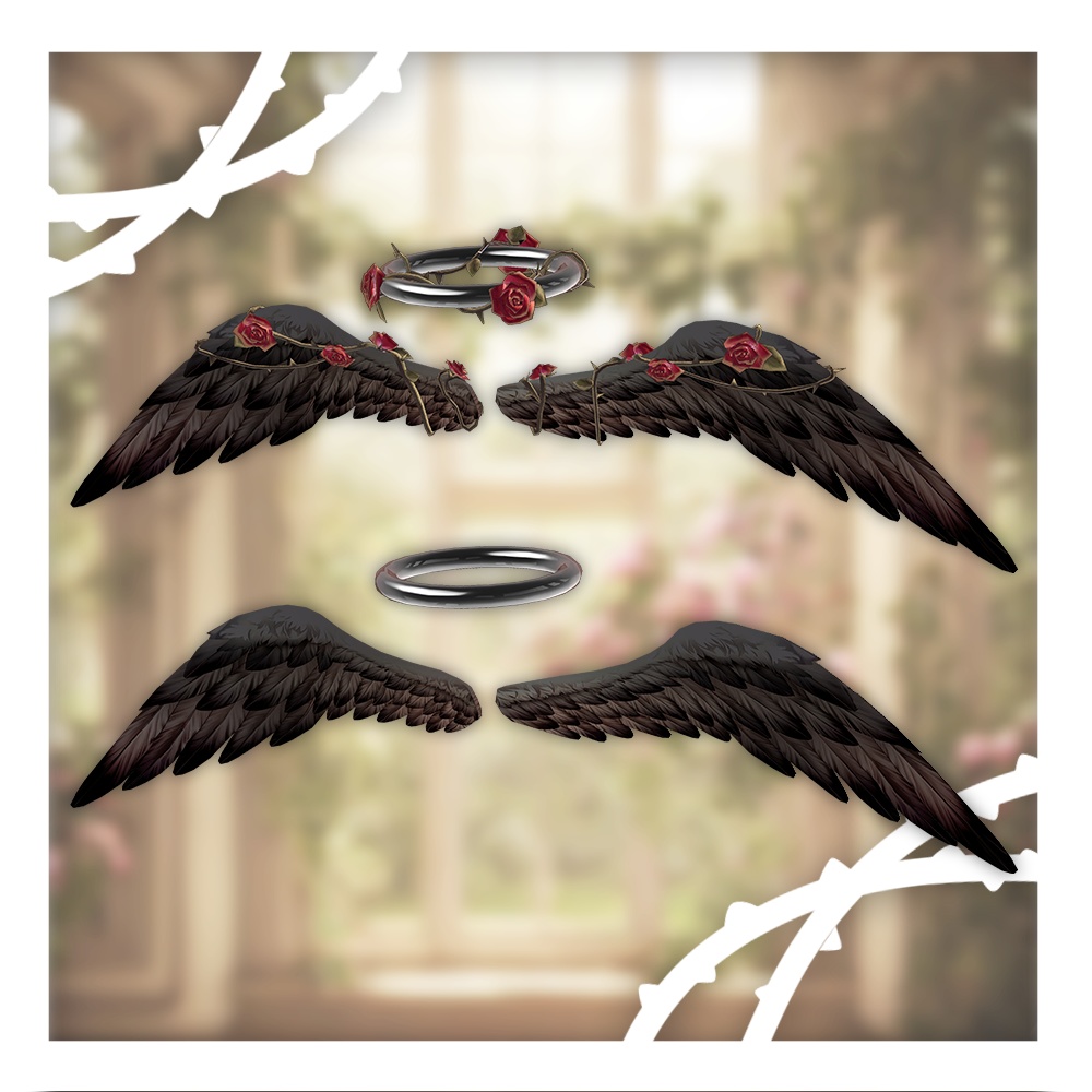 バラの天使セット -Rose angel-