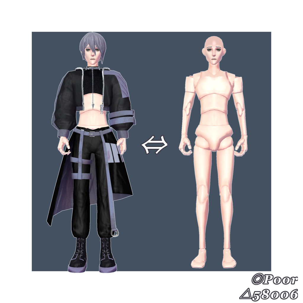 1000円セール中!オリジナルアバター Funebre(フネーブル)