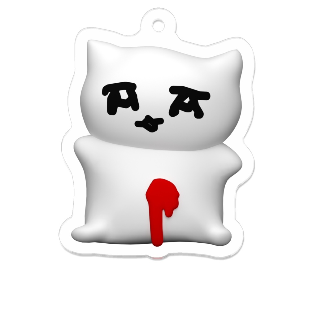 なぞねこアクキー