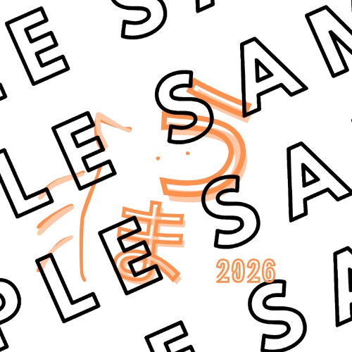 （期間限定）　2026うま　年賀状素材