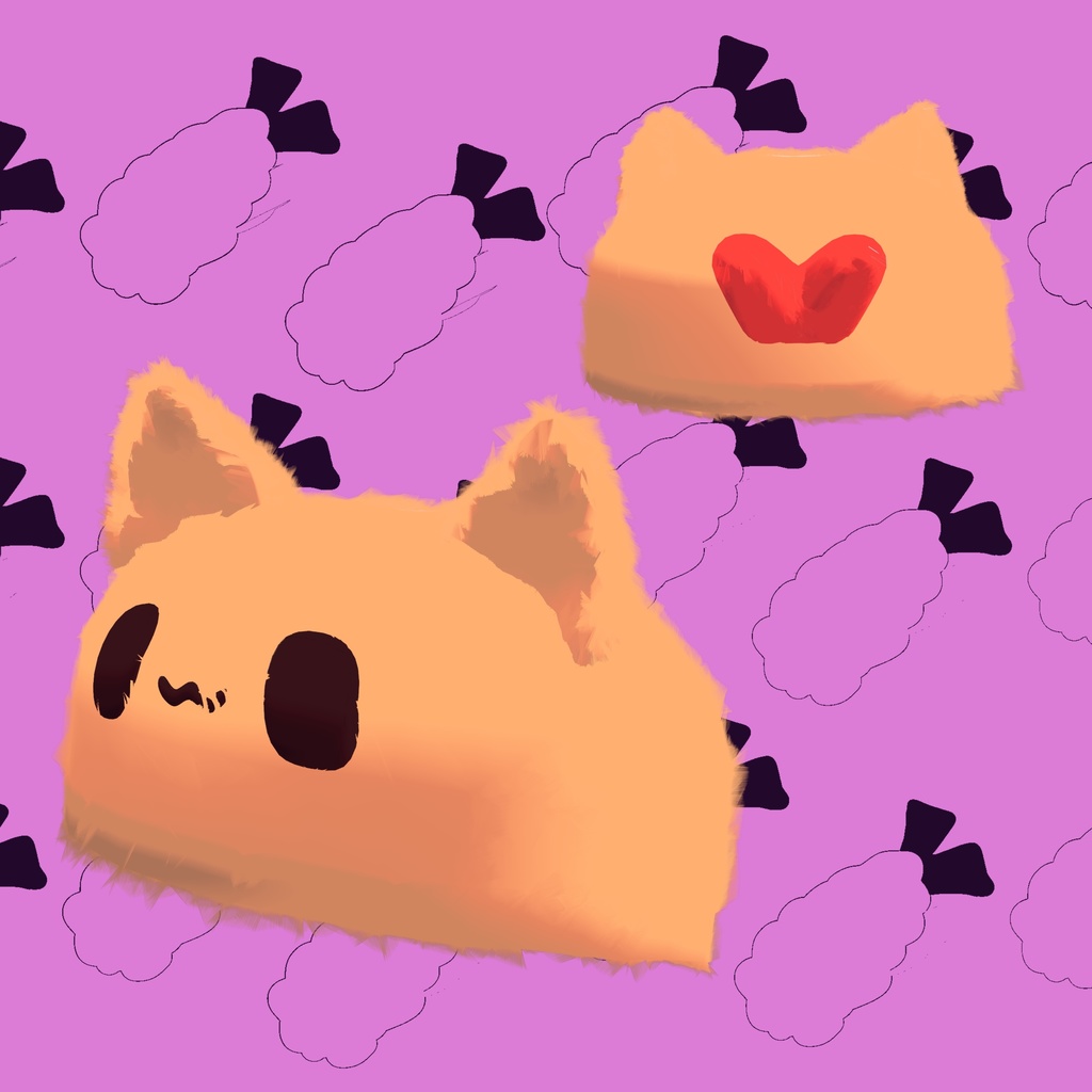 えびふにゃんハット(VRC想定)