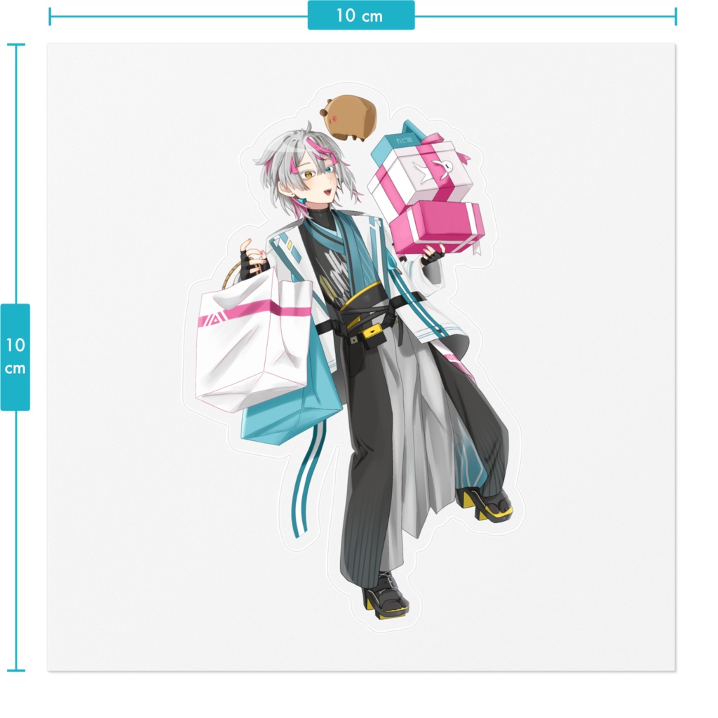 和刀ソラ誕生祭2025 全身(ステッカー)