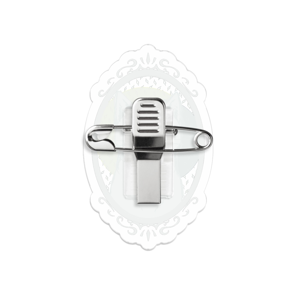 ブルーネックレスの猫