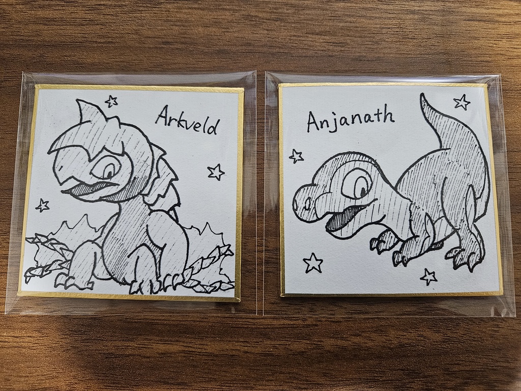 モンスター墨色紙