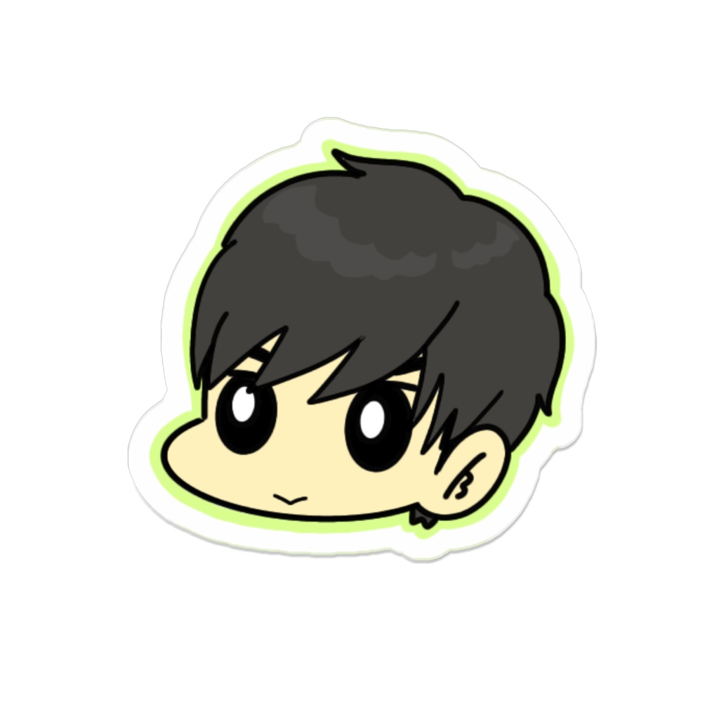 CHIBI TETSUくん顔バッジ