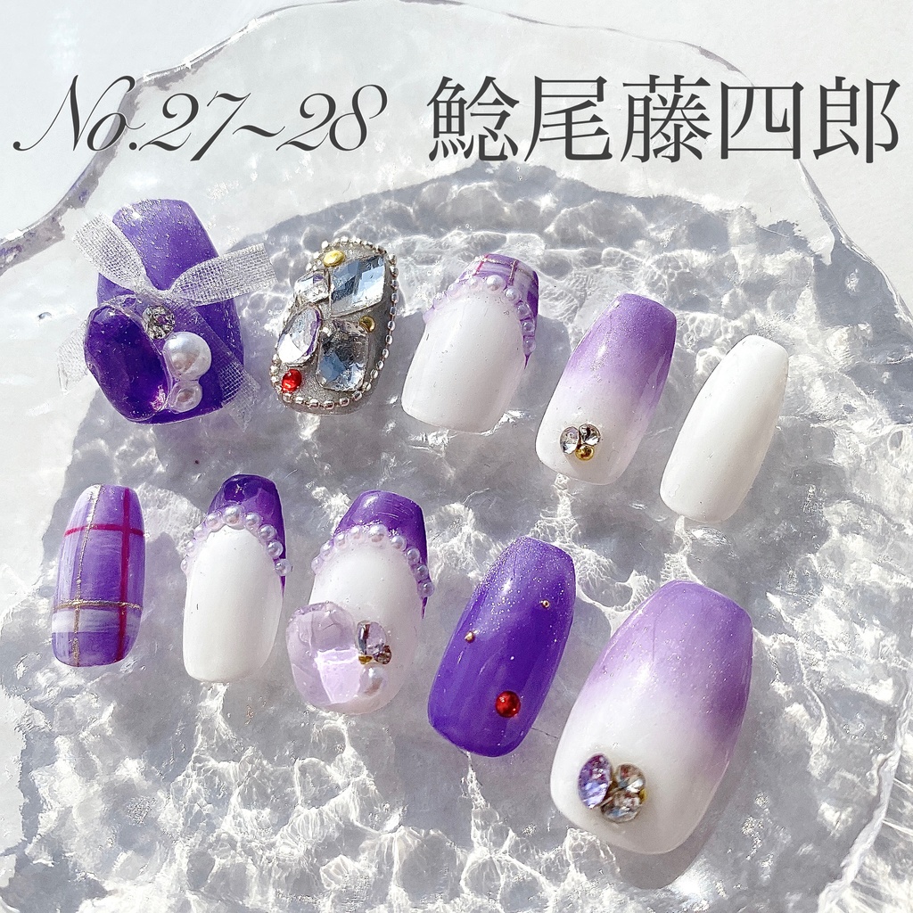 鯰尾藤四郎概念ネイルチップ 第二弾