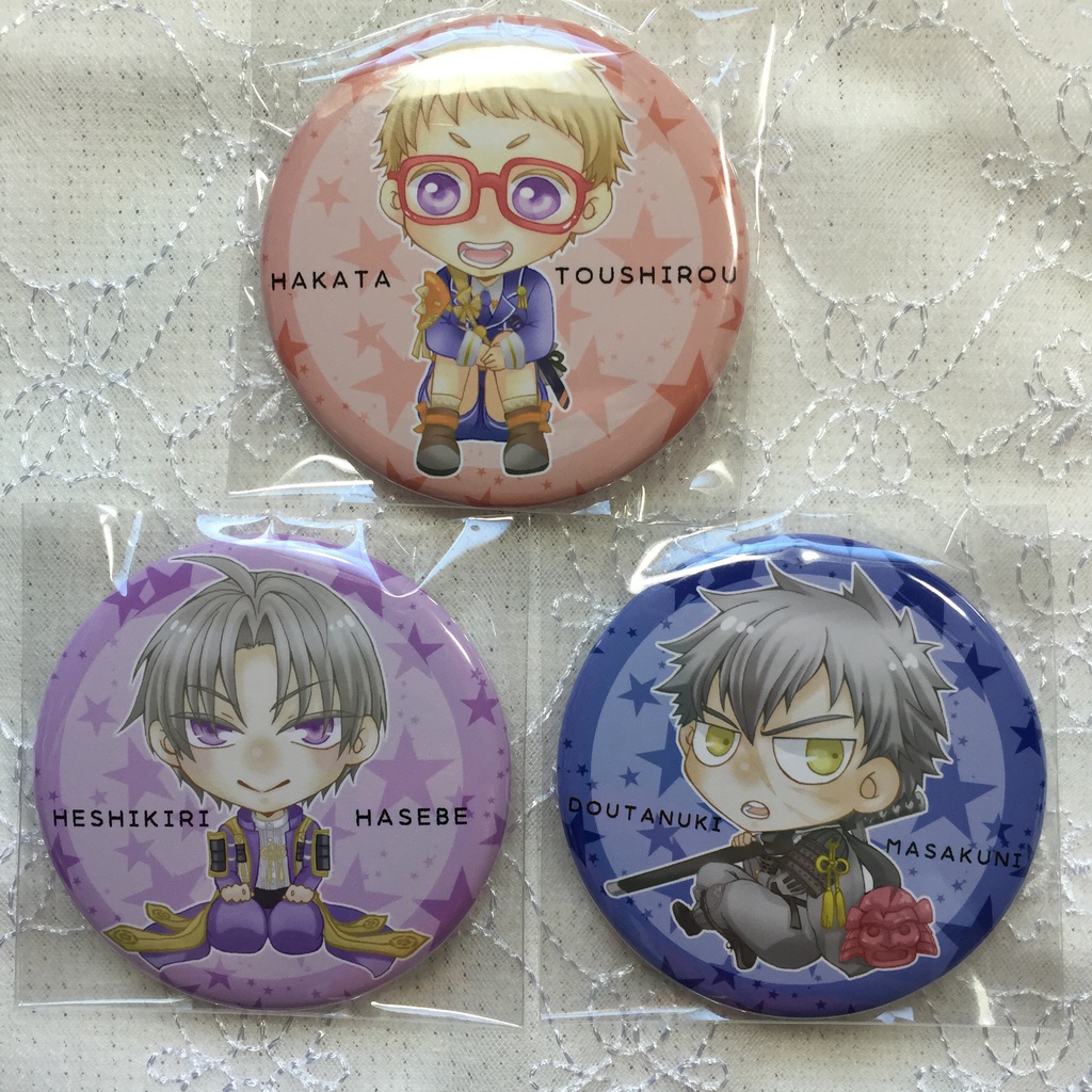 刀剣乱舞/缶バッチ