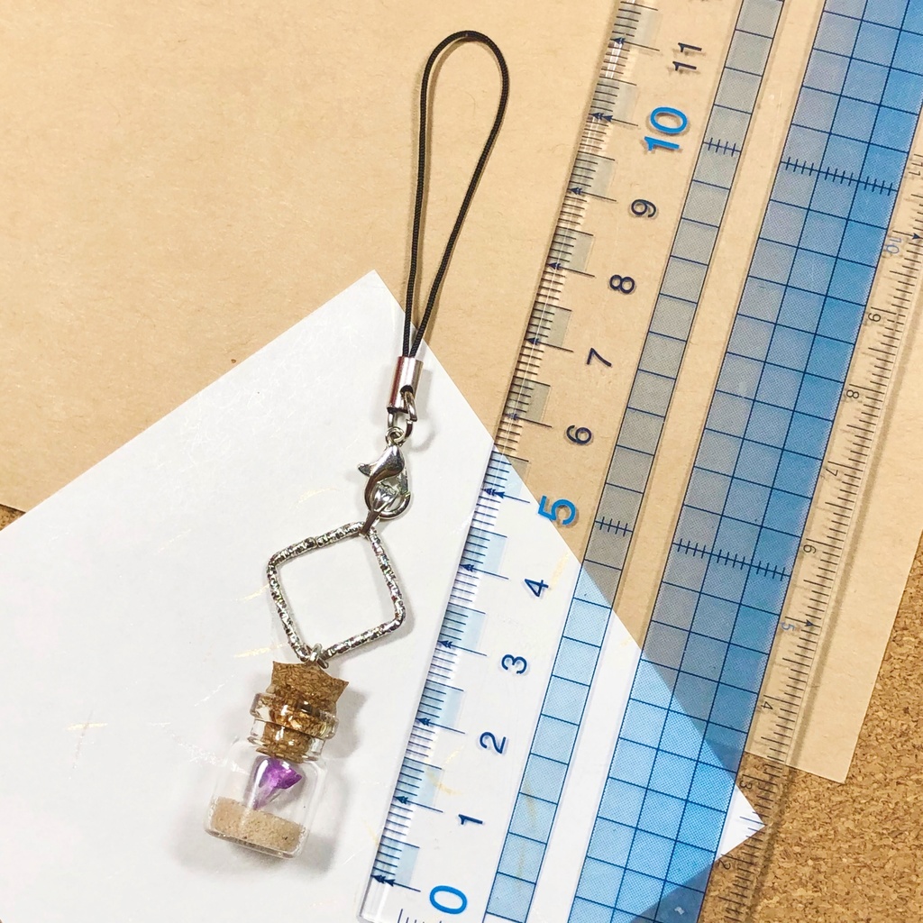 鉱石小瓶ストラップ