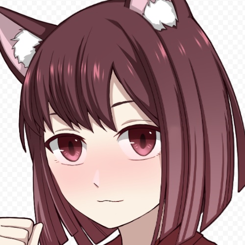 【一点もの・Vtuberキャラ販売】猫耳少女【アイコンにも】【パーツ分けモデリング済・Live2D】