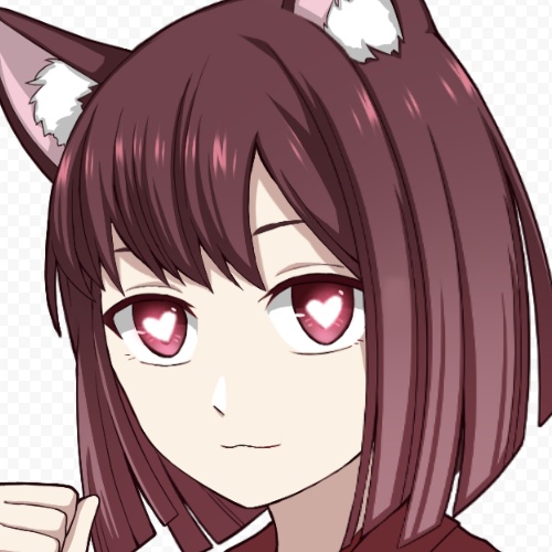 【一点もの・Vtuberキャラ販売】猫耳少女【アイコンにも】【パーツ分けモデリング済・Live2D】