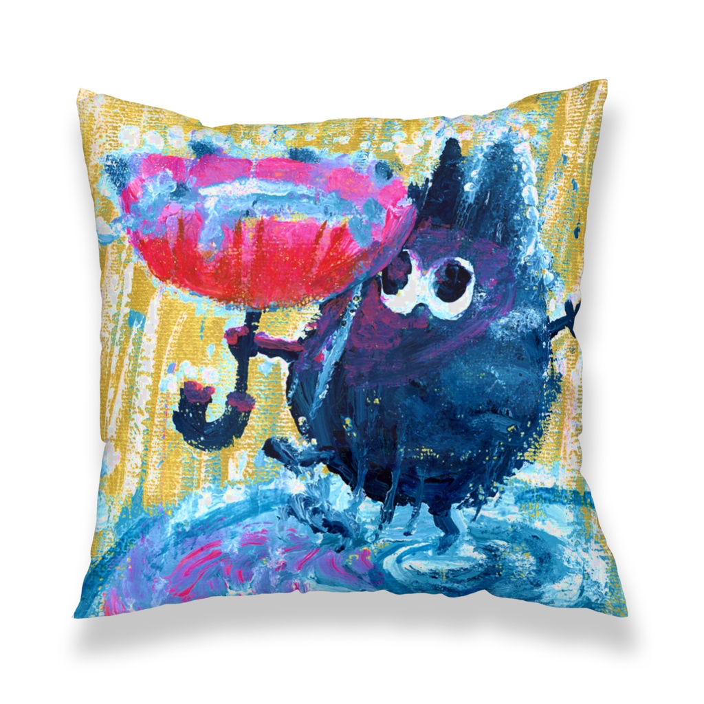 ばしゃばしゃクッション