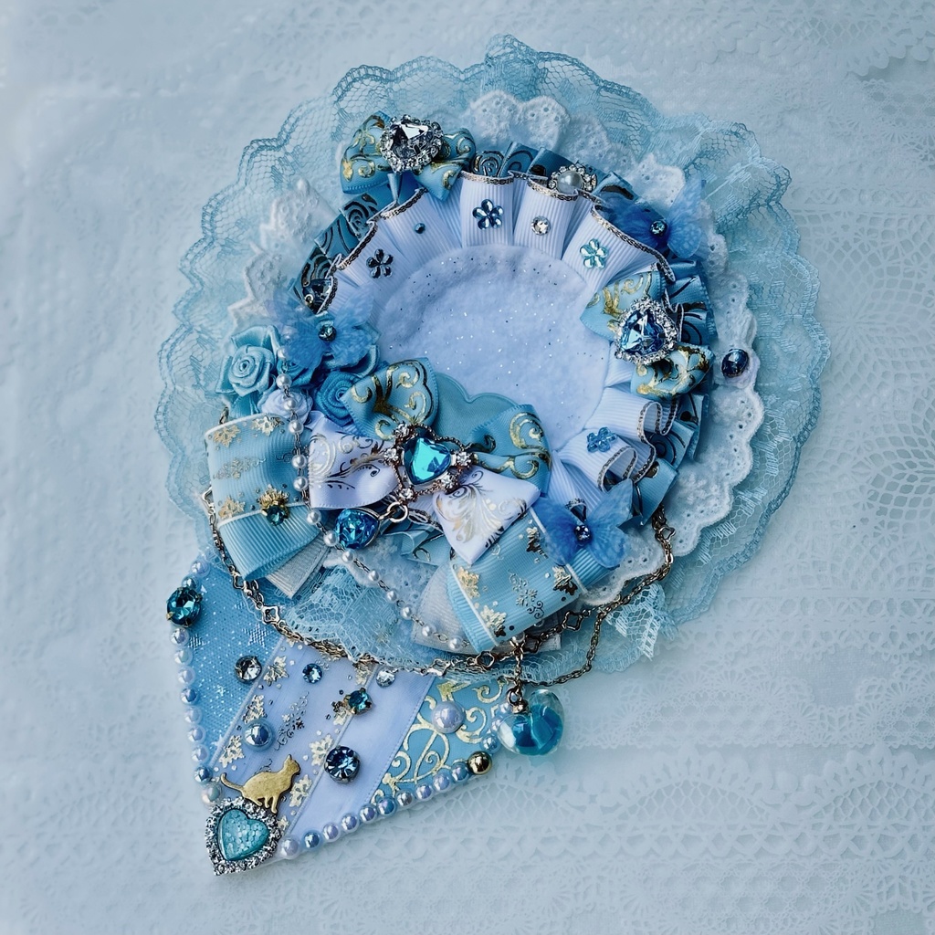 56mm～57mm　缶バッジ用　ロゼット