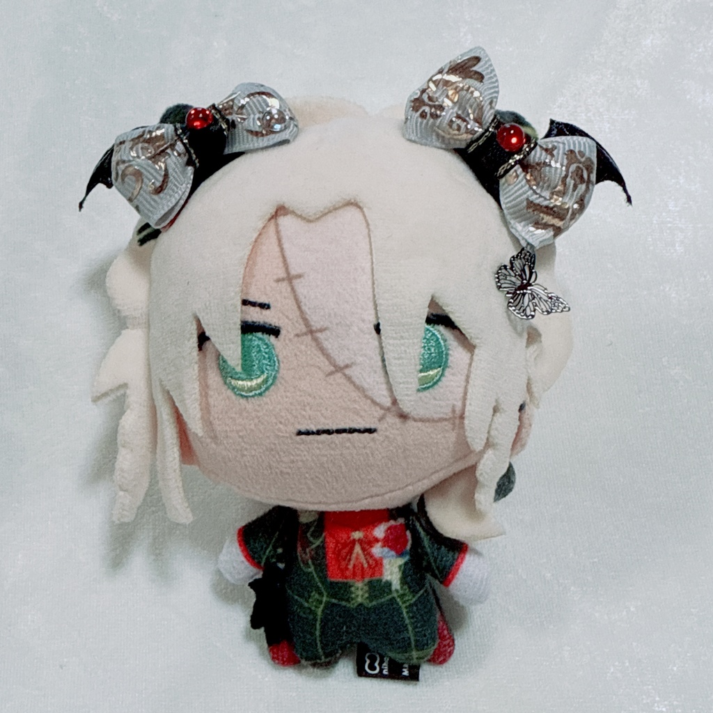ヘアクリップセット ぬい用 赤1