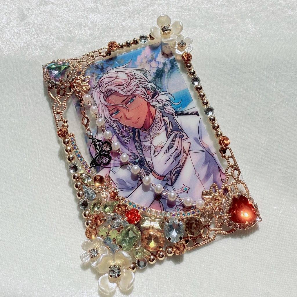 B8サイズ 硬質ケースデコ イエロー(黄色)系