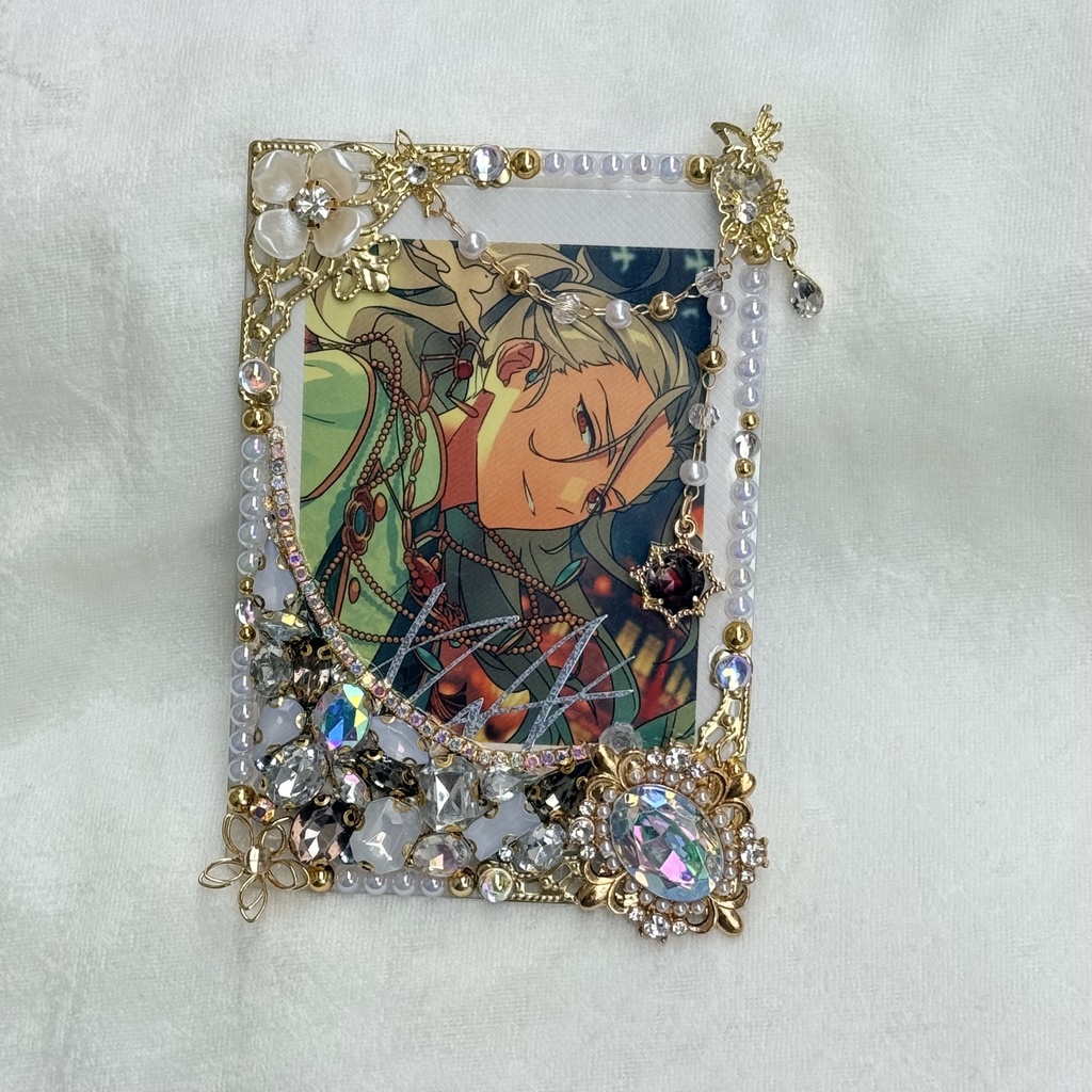 B8サイズ 硬質ケースデコ ホワイト(白)系