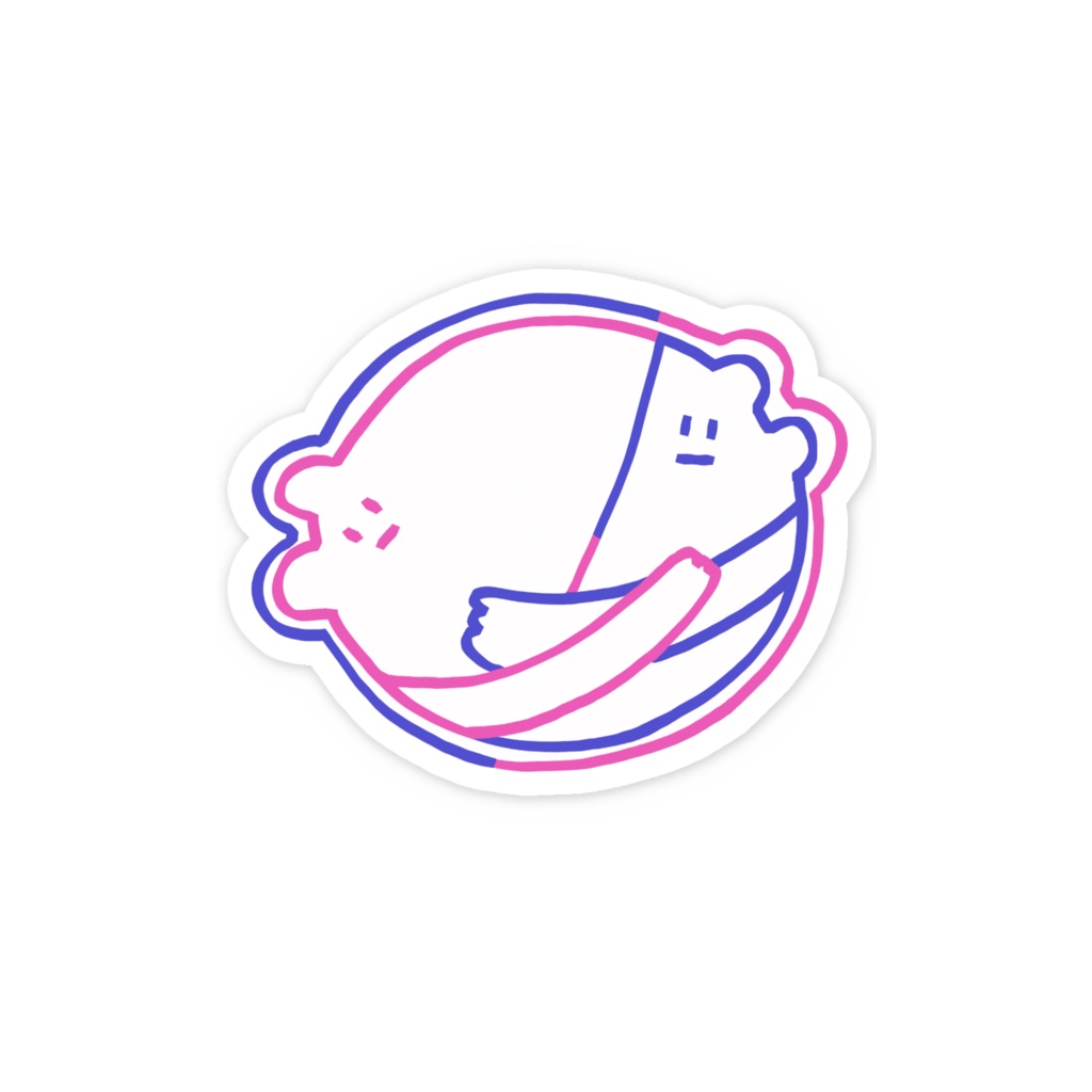 IORIAN 7th Anniversary ぎゅっとロゴステッカー