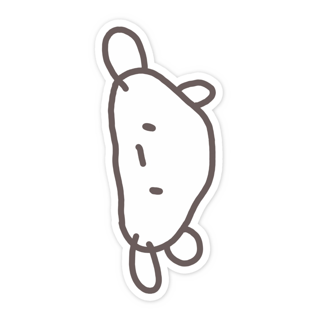 IORIAN 7th Anniversary とけくまステッカー