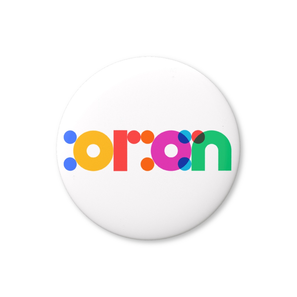 IORIAN 7th Anniversary 伊織あんロゴ缶バッジ2