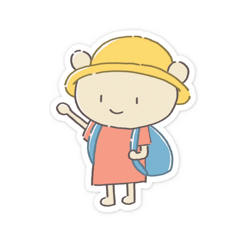 IORIAN やまにのぼってみたらスマホステッカー