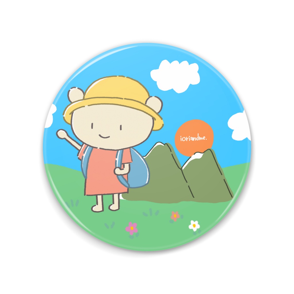 IORIAN やまにのぼってみたら缶ミラー