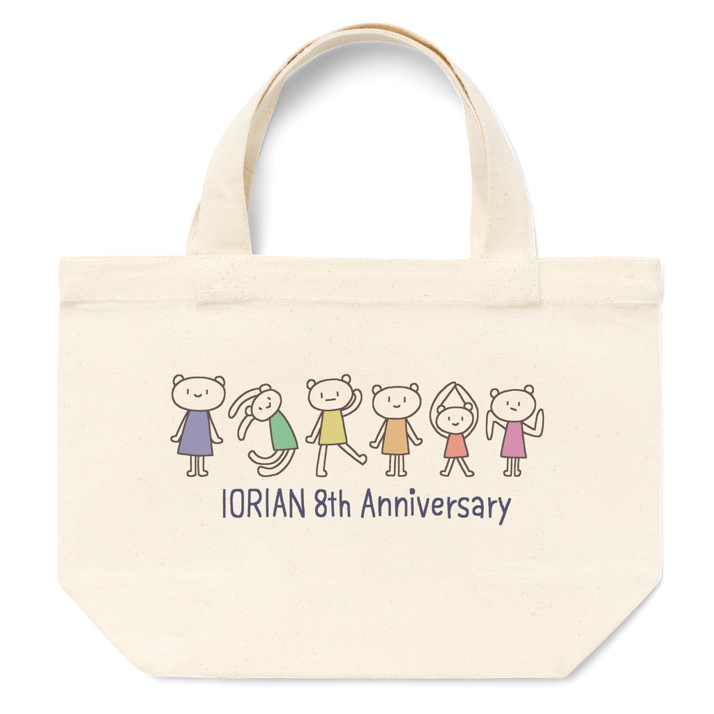 IORIAN 8th Anniversary トートバッグ くまもじ