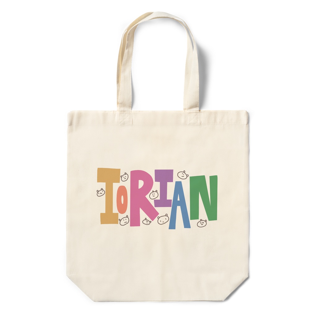 IORIAN 8th Anniversary エコバッグ くまぽろぽろ