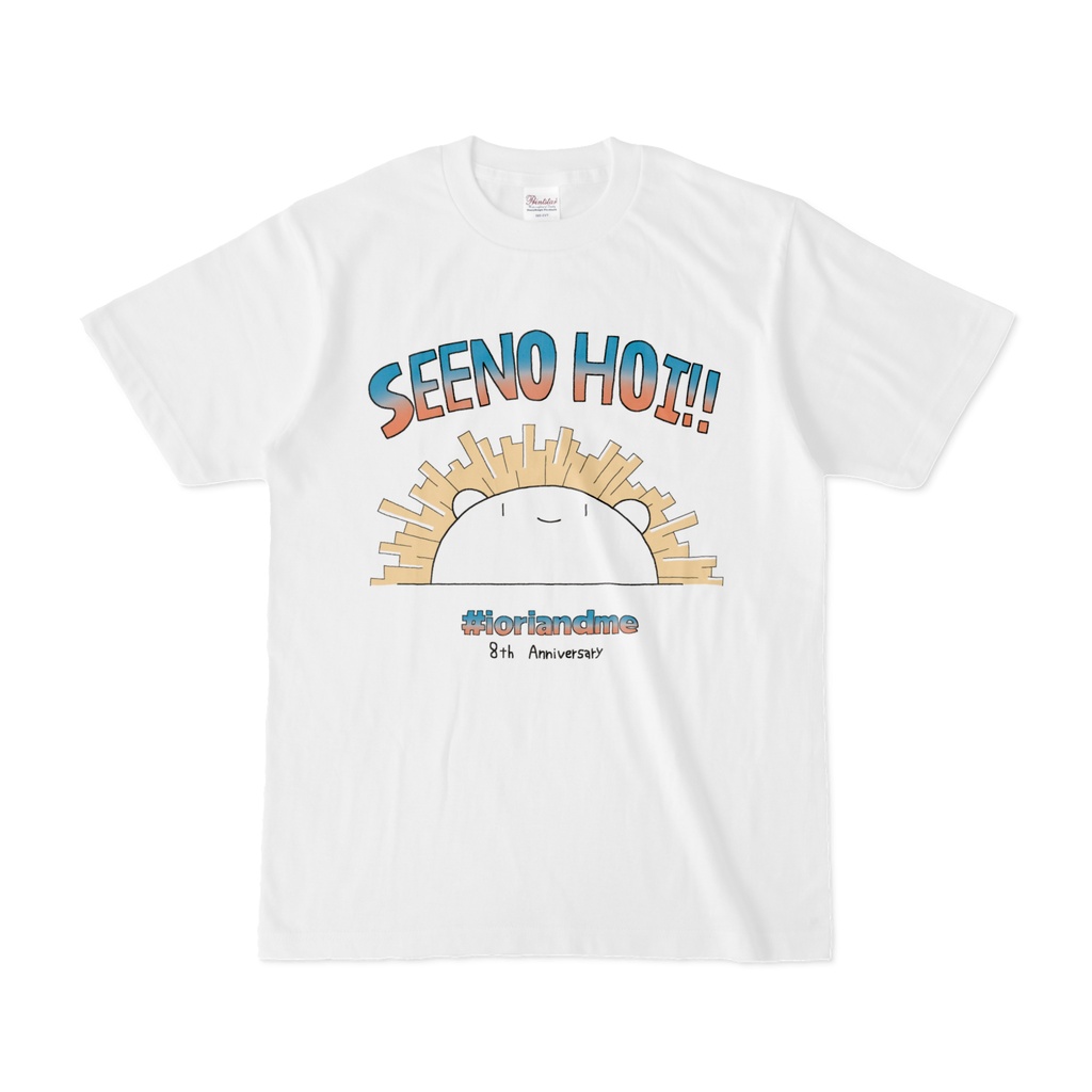 IORIAN 8th Anniversary T-shirt おはようクマSUN