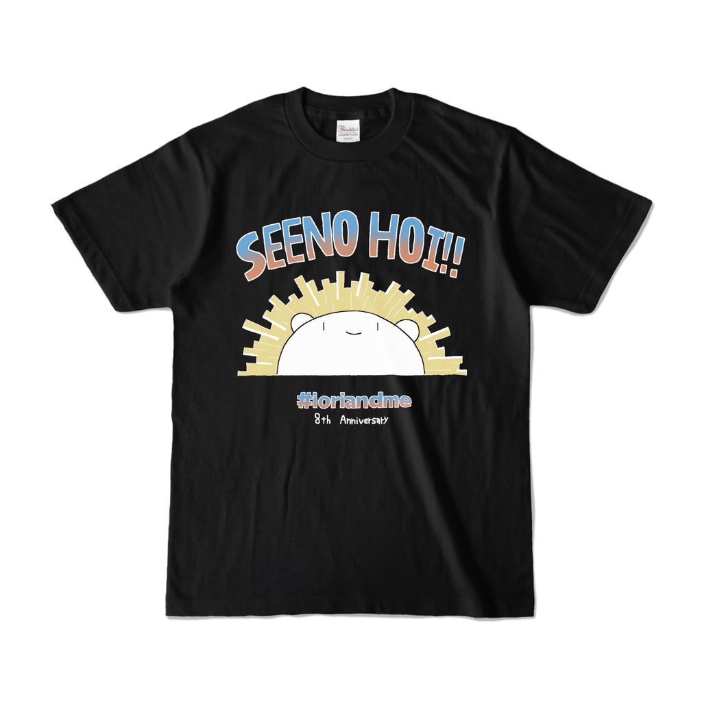 IORIAN 8th Anniversary T-shirt おはようクマSUNカラーVer