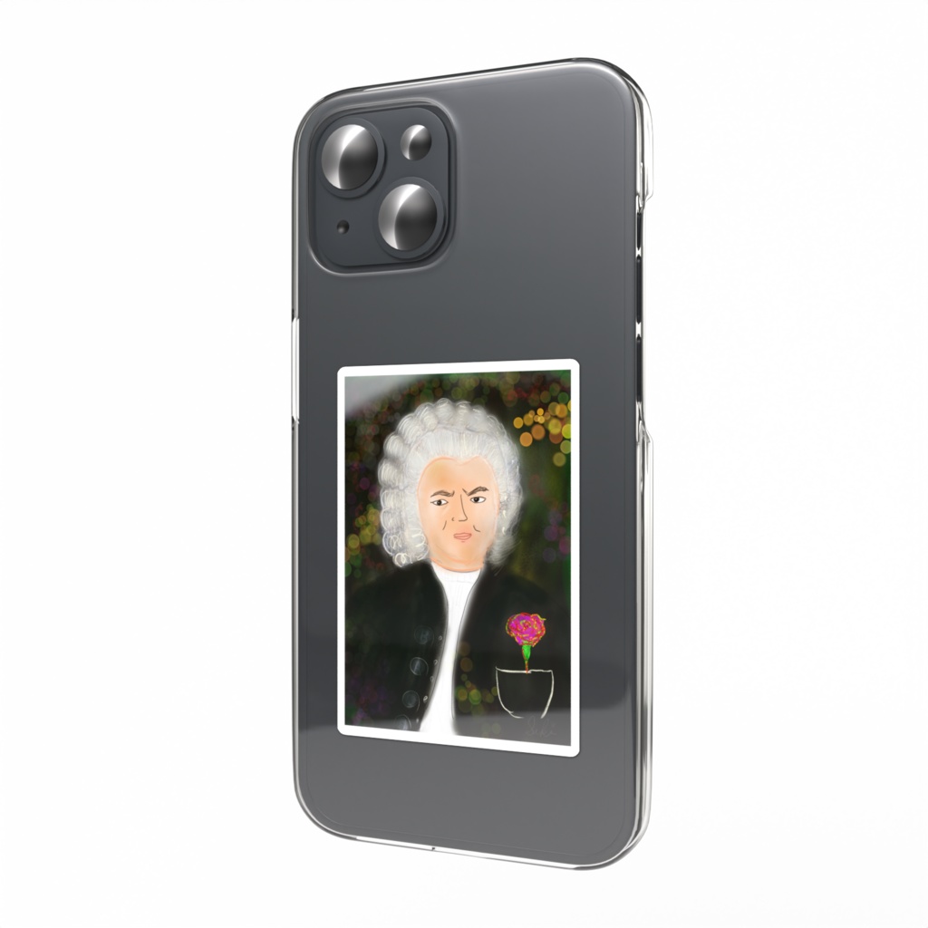 バッハ？スマホステッカー