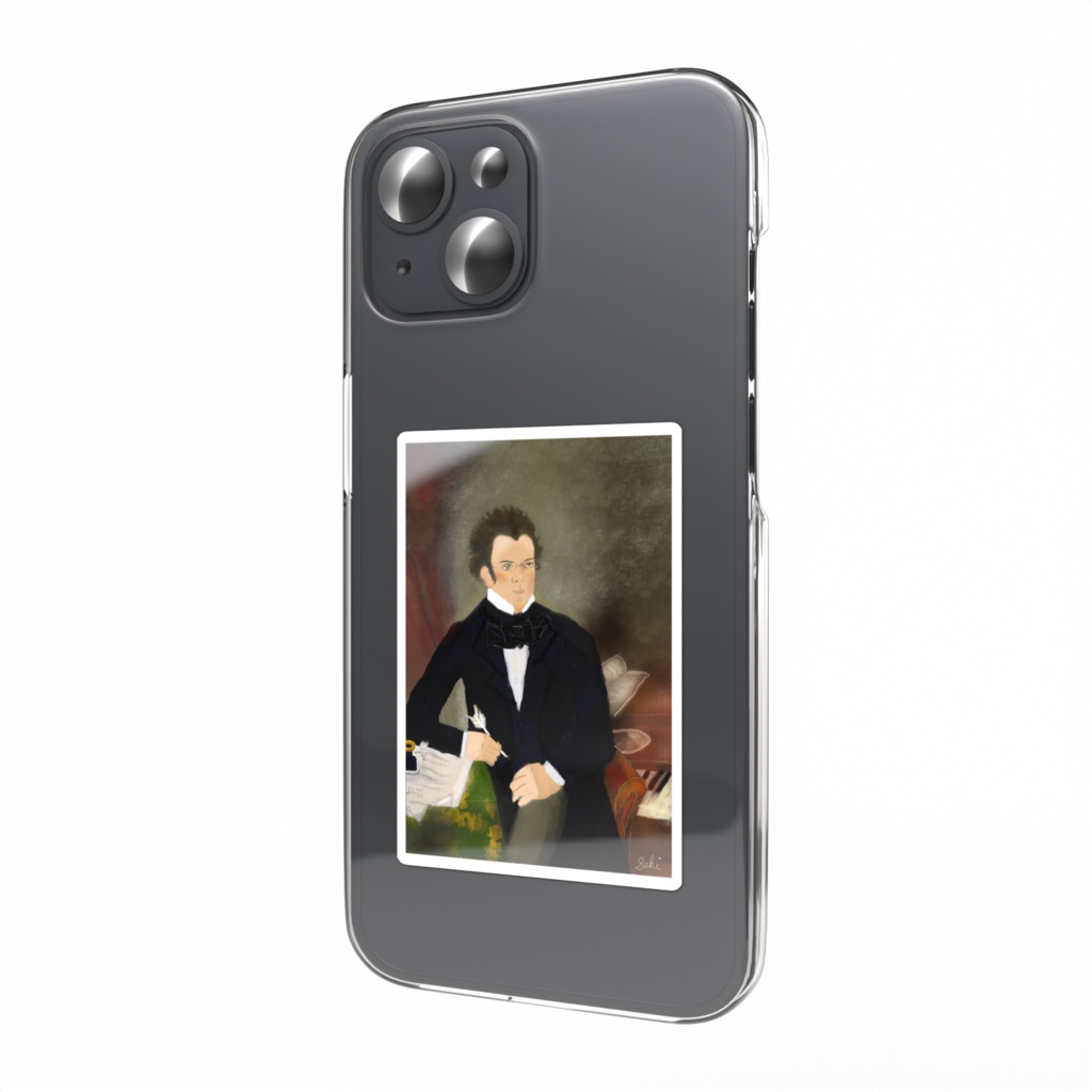 シューベルト？スマホステッカー