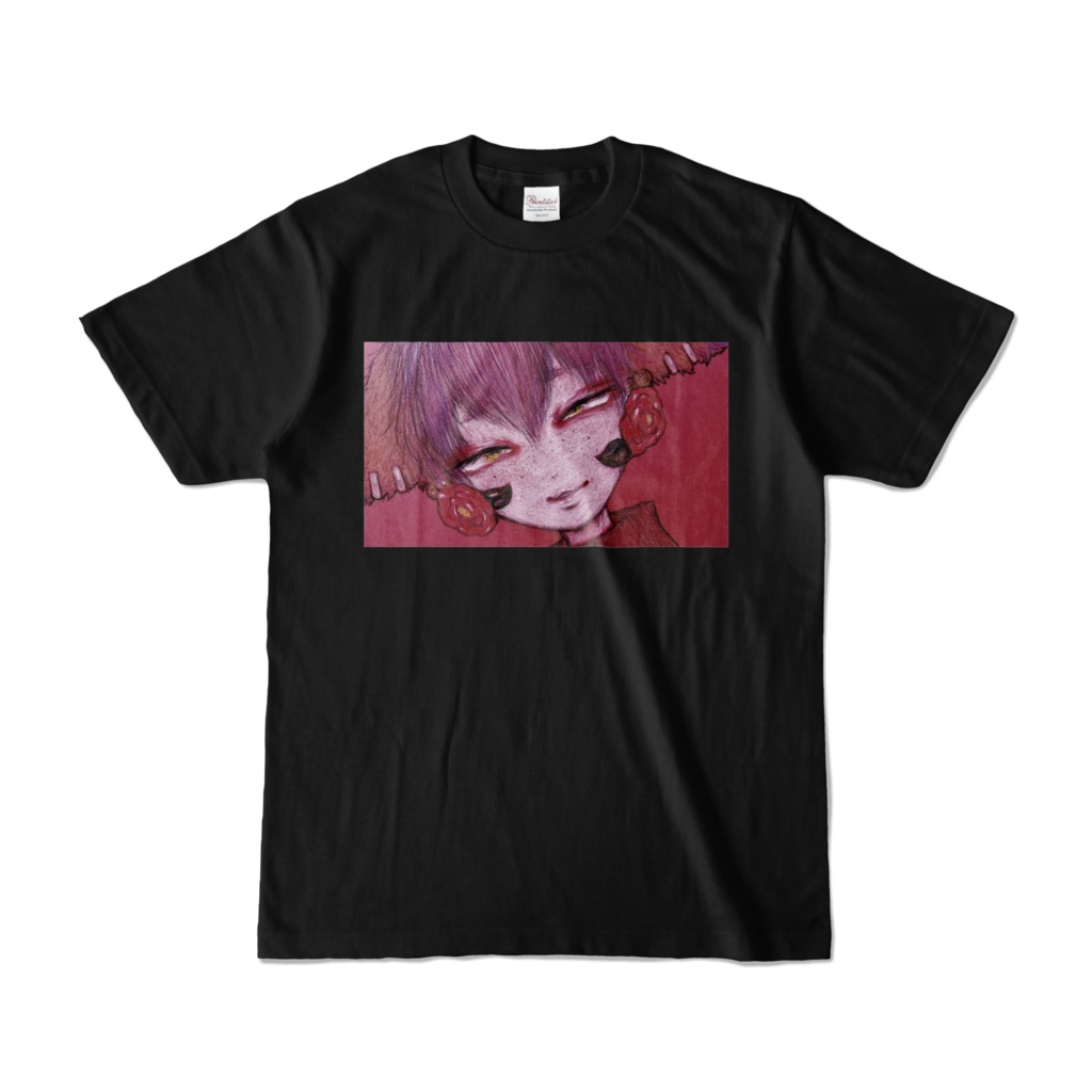 椿りん黒Tシャツ