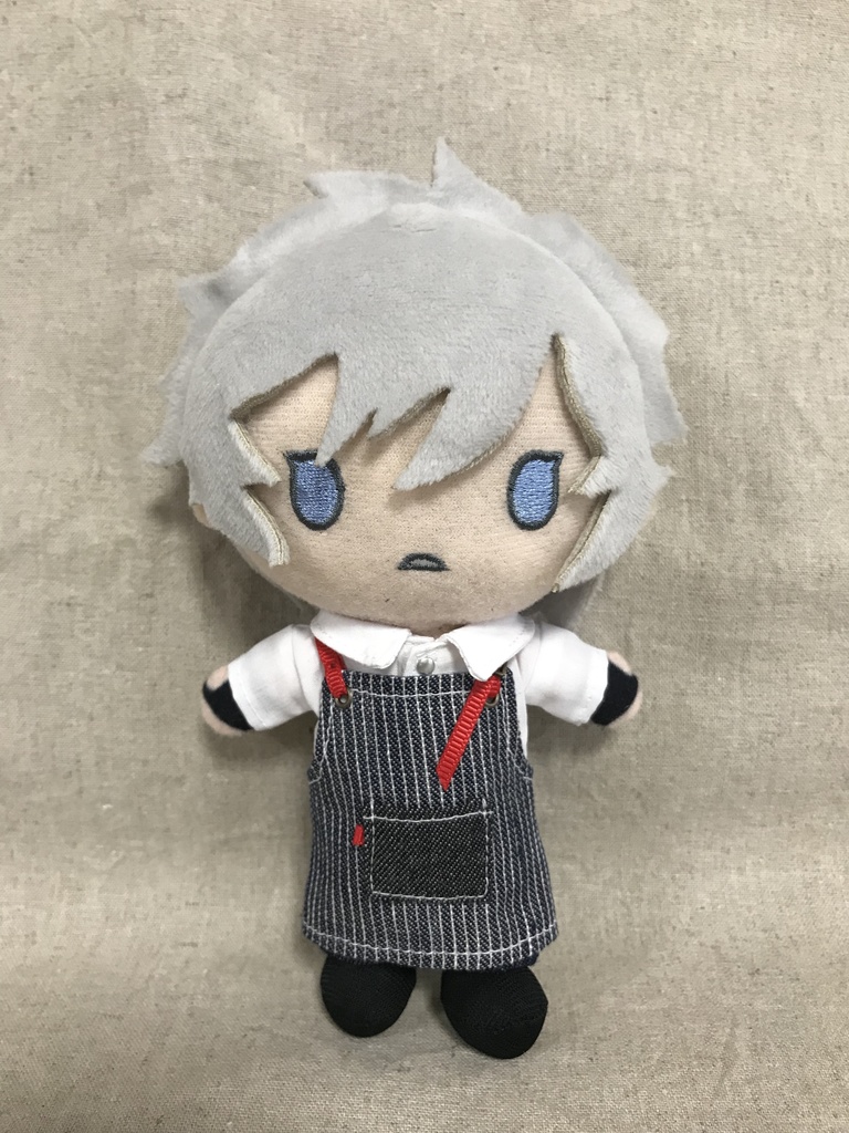 カフェ店員風衣装 白シャツver ぬいぐるみキーチェーン 天司用 みぞれシロップ Booth