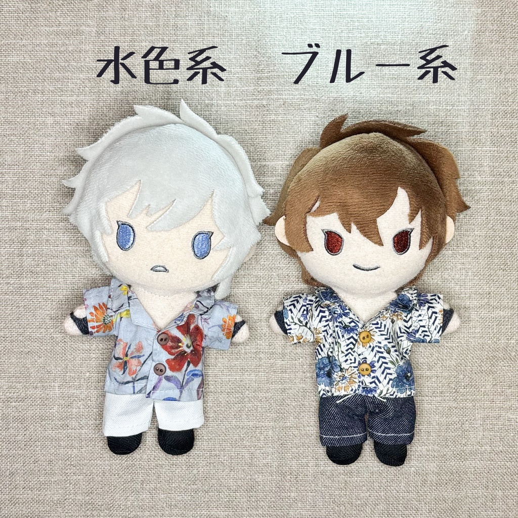 ぬいぐるみ用 アロハ風シャツ(リバティ生地使用)