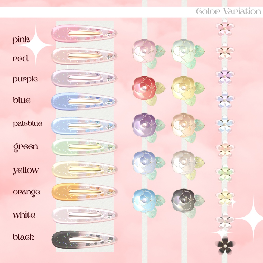 ✧˚₊‧TumSamヘアピンセット‧₊˚✧