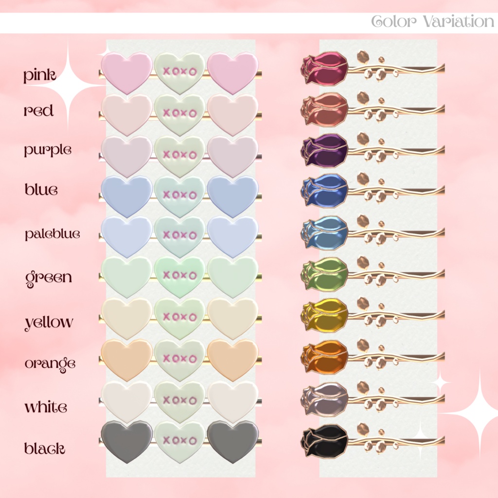 ✧˚₊‧TumSamヘアピンセット‧₊˚✧