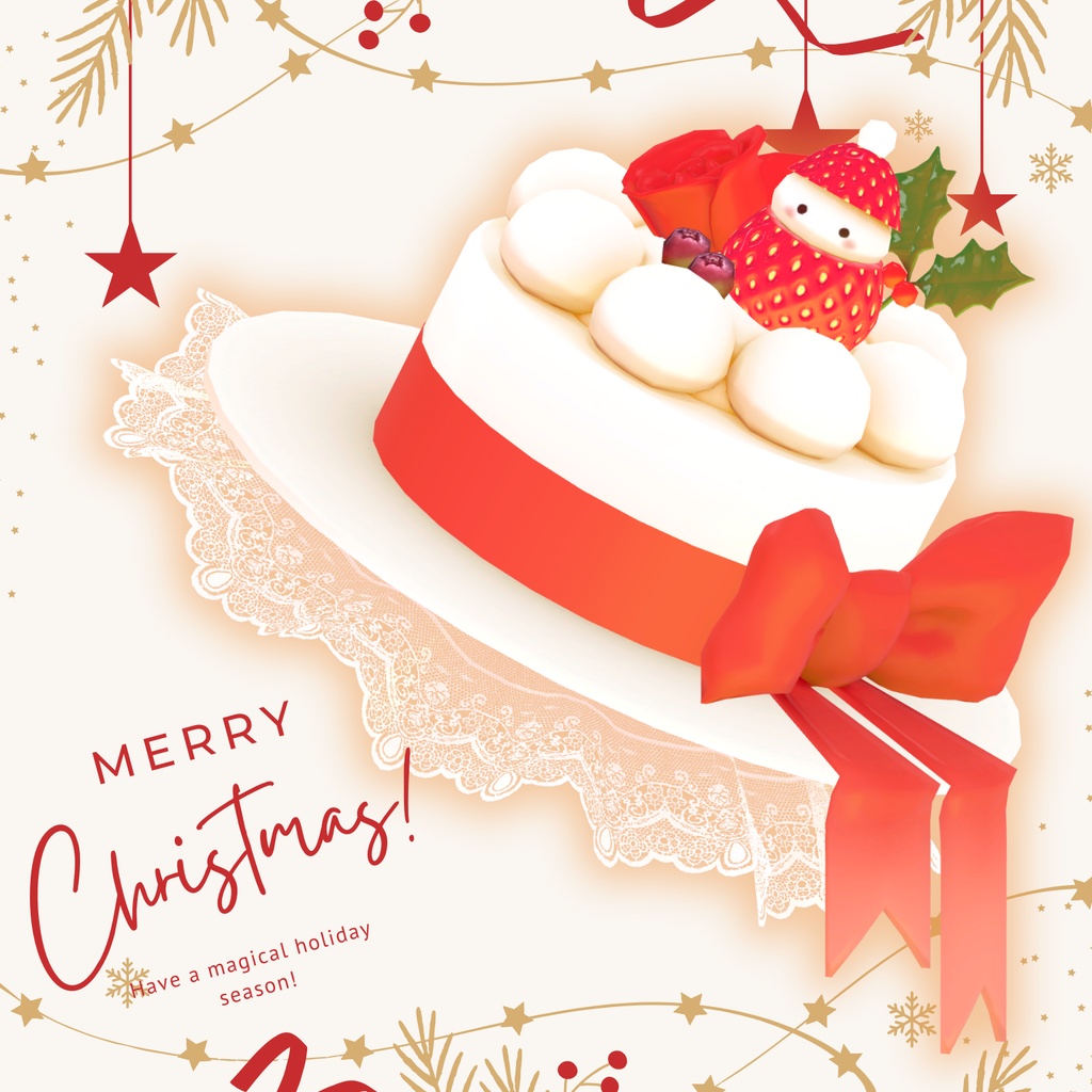 XmasCakeHat - クリスマスケーキハット - 