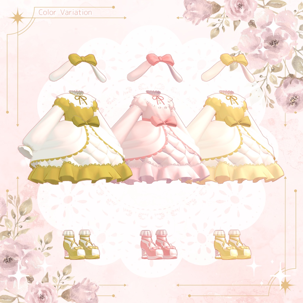 【2/28までセール中🌸】Mery Rococo【20アバター対応】