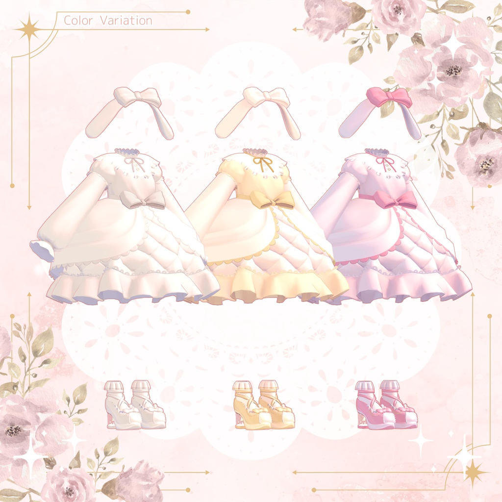 【2/28までセール中🌸】Mery Rococo【20アバター対応】