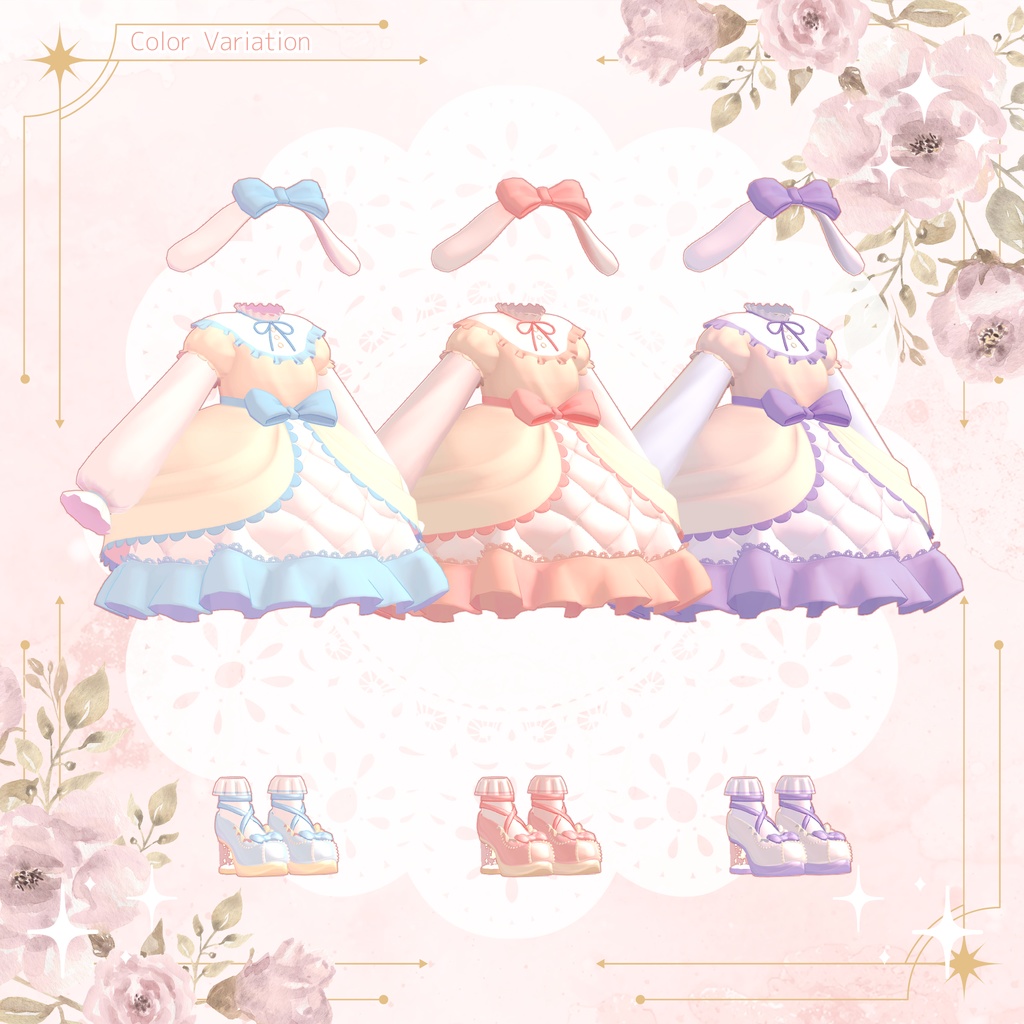 【2/28までセール中🌸】Mery Rococo【20アバター対応】