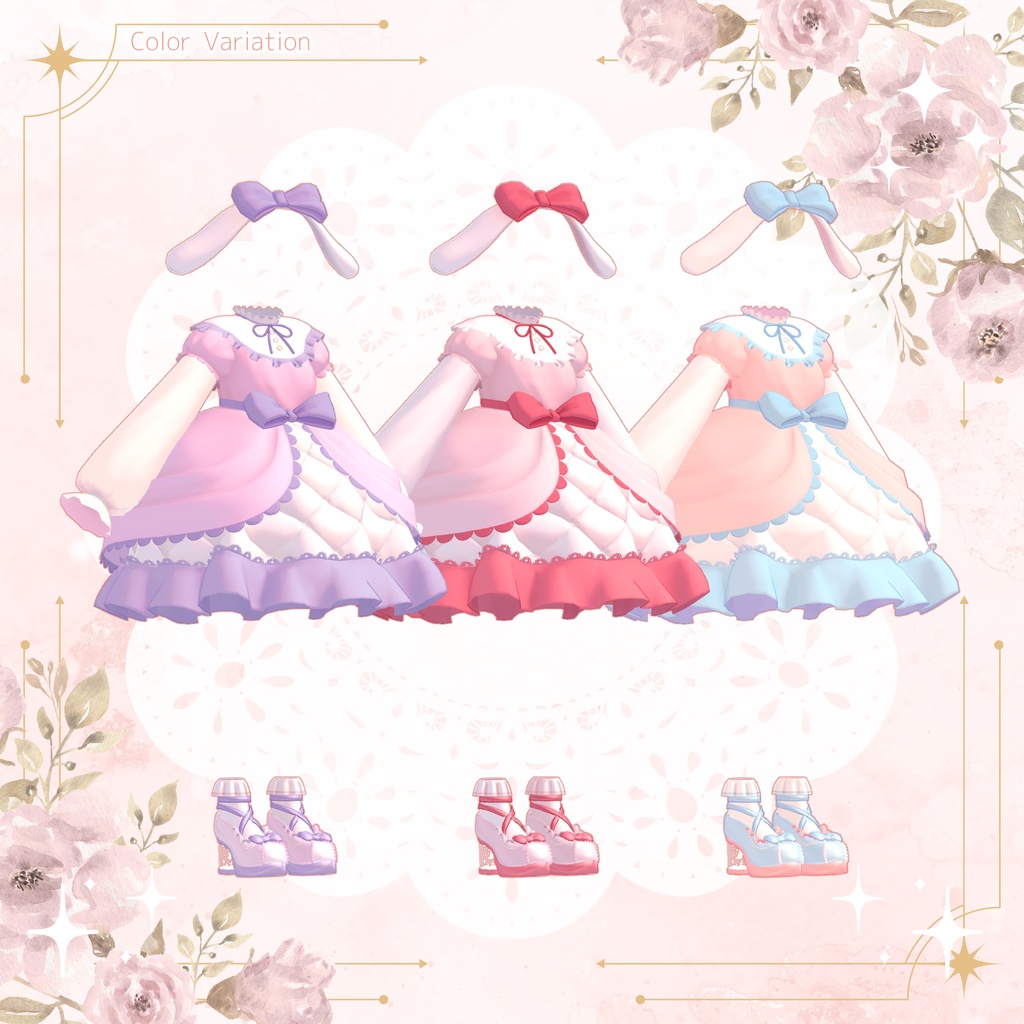 【2/28までセール中🌸】Mery Rococo【20アバター対応】