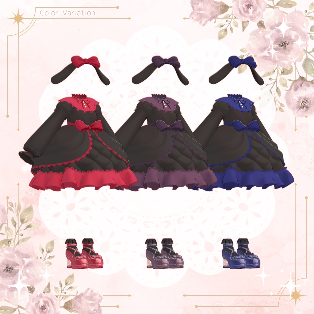 【2/28までセール中🌸】Mery Rococo【20アバター対応】