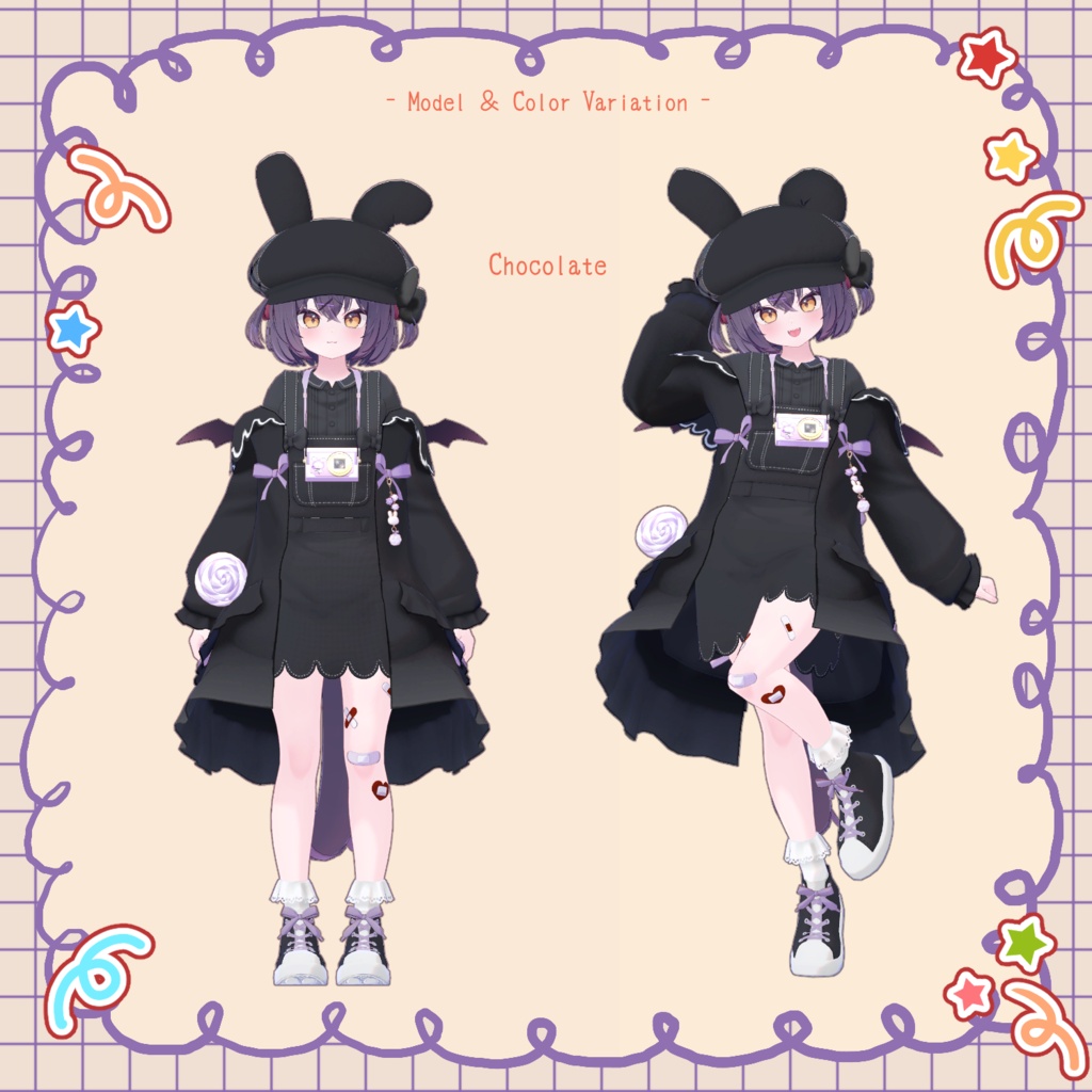 【~6/9まで¥2,000→¥1,000】お散歩Rabbit♪*【19アバター対応】